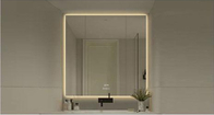 Alta durabilidad maquillaje espejos luz espejo táctil para el baño decoración irregular