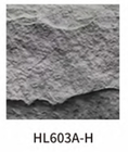 Piedra artificial Pu Falsa impermeable, panel de pared de pizarra, piedra de hongo Pu decorativa