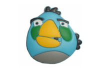 Diseño enojado del pájaro del botón de puerta de los niños del ODM del OEM fácil para la instalación sin plomo
