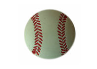 El diseño de la forma del béisbol del botón de puerta de los niños de la decoración modificó el color para requisitos particulares no tóxico
