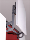 El hardware 195 del armario de cocina de 800M M plancha puntales de elevación verticales