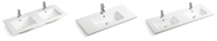 Sobremesa rectangular del buque del lavabo del fregadero del hotel del lavabo de la mano de cerámica del cuarto de baño