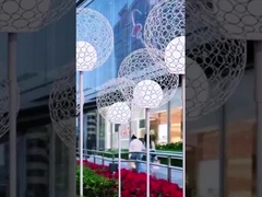 Lámpara de mesa de cristal de vidrio para interiores para el salón