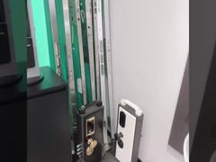 Reloj: Escaparate de cerradura de puerta de dormitorio con cerradura de manija de aleación de aluminio de puerta interior americana