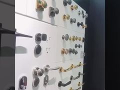 Vea por qué elija los sistemas internos populares del botón de puerta, trabajar a máquina liso del CNC del tirador de puerta de embutir del cinc