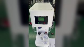 Máquina de sellado de latas, máquina de sellado semiautomática comercial para tienda de té con leche, sellado de latas de botellas de PET