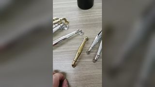 Manija de estilo chino para puerta de gabinete, manija de cobre puro, color cobre antiguo, subcajón de latón h