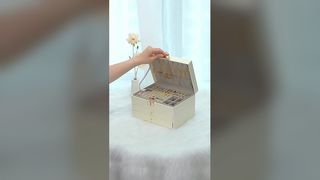 Joyero transfronterizo con suministro directo, grande, ligero, lujoso, de gama alta, de múltiples capas, de gran capacidad