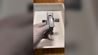 Gabinete de distribución MS717, cerradura rotativa plana, archivador, cerradura de lengüeta, pila de carga de aleación de aluminio