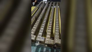 Manija de puerta personalizada de fábrica, piedra antigua con incrustaciones, manija de puerta de vidrio para habitación privada, chino de hotel