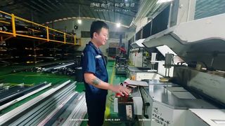 Puertas y ventanas de aluminio de puente roto transfronterizo de exportación de comercio exterior, columpio estándar americano