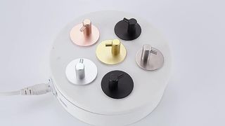 Ganchos de acero inoxidable no perforados para puertas de dormitorios y baños, percheros para armarios, m de pared
