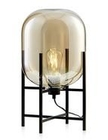 Lámpara de cabecera medieval de la lámpara de mesa del dormitorio del escritorio de cristal francés de lujo retro de la luz