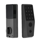 Cerradura de puerta inteligente para el hogar, tarjeta de código de paso de huella dactilar, aplicación, controlador Wifi, control remoto inalámbrico