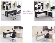 Cubículos ejecutivos del puesto de trabajo del escritorio de los muebles de oficinas de la tabla del ordenador del empleado de personal