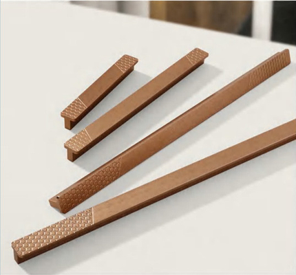 Oro negro níquel de diseño moderno puertas pujan manijas puertas correderas manija en relieve para la puerta del gabinete de la cocina