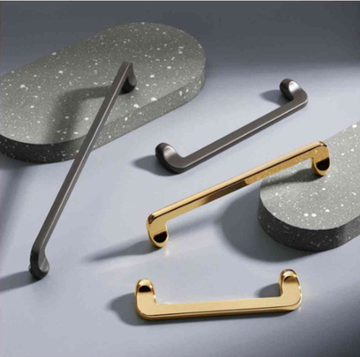 Armarios cajonar mango de tira cuadrado 8x8mm mango de aleación de zinc exclusivo de lujo moderno gabinete de cocina mango y perillas
