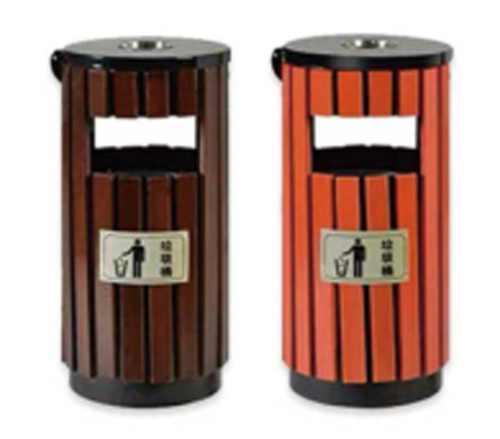 20-200L Contenedor de basura de reciclaje y saneamiento contenedor de basura de acero inoxidable contenedor de basura exterior contenedor de basura interior