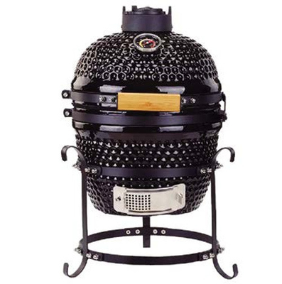 Parrilla de trabajo pesado al aire libre Carbón cuadrado barbacoa Grill de carbón barbecue Grill funcional gran fumador cuadrado