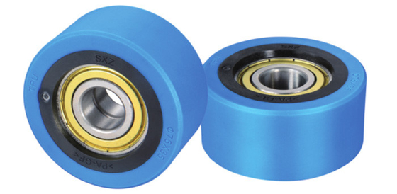 608ZZ Roller de rodamiento de plástico de calidad Puli POM de nylon es adecuado para la pista