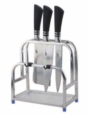 Estante de acero inoxidable multifunción para almacenamiento de herramientas de cocina