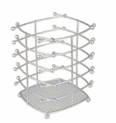 Estante de acero inoxidable multifunción para almacenamiento de herramientas de cocina