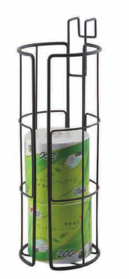 Metal para el hogar y la cocina Tissue Paper Holder Stand Chef Roll Paper Storage Holder