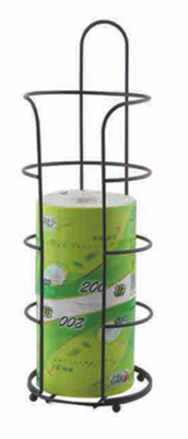 Metal para el hogar y la cocina Tissue Paper Holder Stand Chef Roll Paper Storage Holder