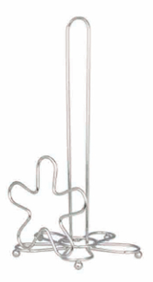 Metal para el hogar y la cocina Tissue Paper Holder Stand Chef Roll Paper Storage Holder