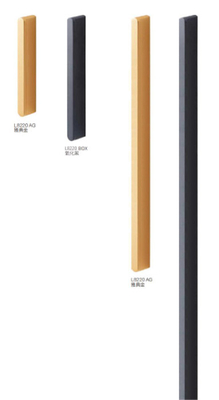Manija de gabinete de aluminio Matt Ccm Blm Z-negro Abg Ab Matt Oro Rosado Oro