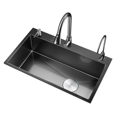 Acero inoxidable 201 304 Cubo de cocina de doble cuenco