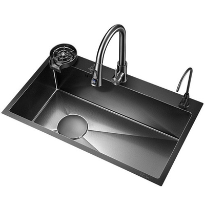 Acero inoxidable 201 304 Cubo de cocina de doble cuenco