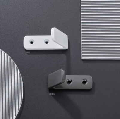 Cadenas para abrigos cerca de la luna montadas en la pared de trabajo pesado de metal de punta única colgador de túnica resistente a la oxidación Cadenas para la pared para la bolsa de llaves del sombrero de toalla