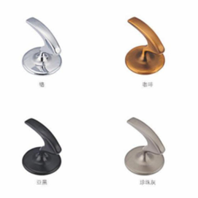 Baño de diseño Ropa de aleación de zinc gancho colgador gancho del proveedor chino gancho de tela de estilo de Europa del Norte
