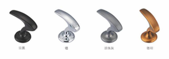 Baño de diseño Ropa de aleación de zinc gancho colgador gancho del proveedor chino gancho de tela de estilo de Europa del Norte