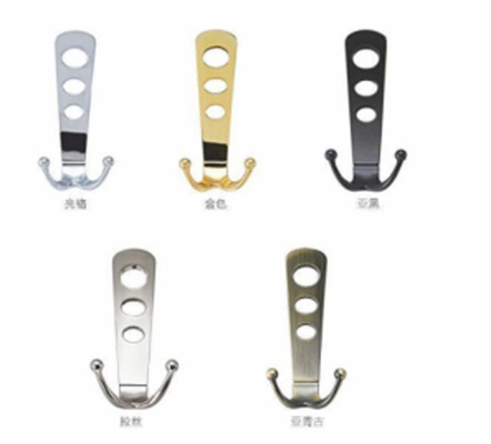 Decorativo de trabajo pesado de metal de abrigo de prendas de vestir ganchos colgador de ropa gancho