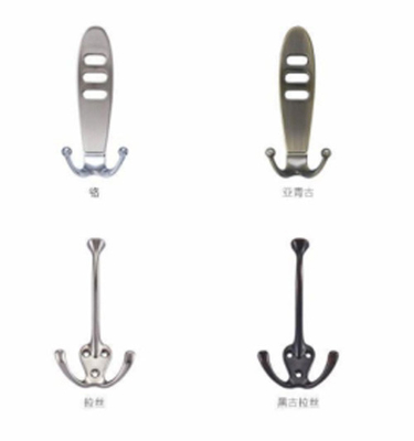 Decorativo de trabajo pesado de metal de abrigo de prendas de vestir ganchos colgador de ropa gancho