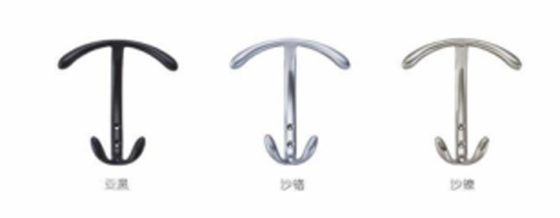 Decorativo de trabajo pesado de metal de abrigo de prendas de vestir ganchos colgador de ropa gancho