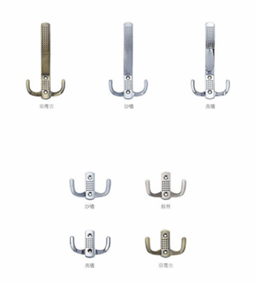 Muchos estilos pequeños ganchos de abrigo para decoración, bastidor rústico, montura de pared gancho de túnica, organizador de ropa vintage colgador