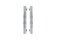 Manijas de acero inoxidables para el tirador de puerta de cristal SS304 de los cajones de los armarios de los gabinetes