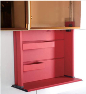 Hardware Accesorios de cocina Sistema de ascensor Elevador vertical Tirar abajo Estante Elevador eléctrico Cesta de cocina Almacenamiento