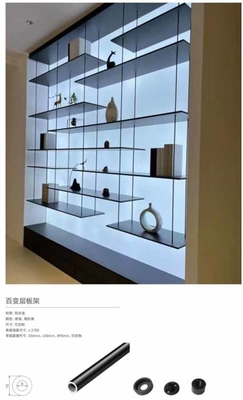 Cortador de pantalla plegable de metal cortado por láser para divisores de habitaciones en todas las estaciones