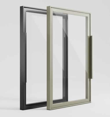Las fachadas de aluminio de ruptura térmica de las ventanas de piso a techo de las ventanas de la bahía Casement ventanas