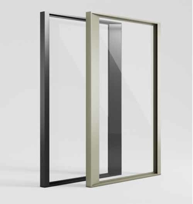 Las fachadas de aluminio de ruptura térmica de las ventanas de piso a techo de las ventanas de la bahía Casement ventanas