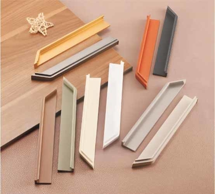 Armario de cajones de aleación de aluminio con ranura Incorporado Muebles ocultos