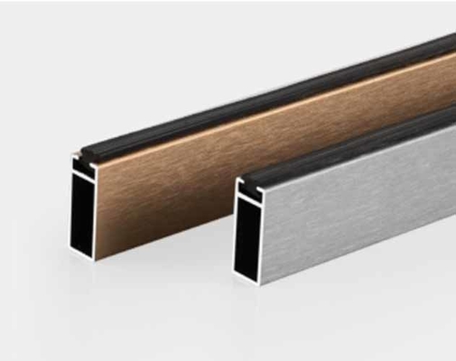 Armadura de aluminio de trabajo pesado Accesorios de bañera Ropa colgante Rodas redondas y ovales de armario con soporte
