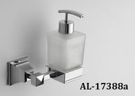 Mayor nivel de acero inoxidable de los accesorios bonitos del cuarto de baño del estante de Doubleglass