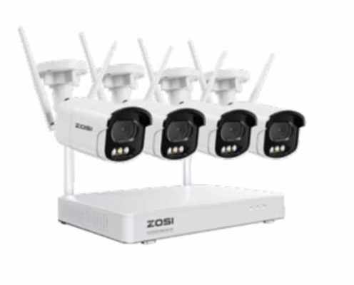 4ch 8ch sistema de cámaras Wifi 3mp kits de seguridad de cámaras IP inalámbricas