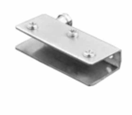 Mini U C en forma de agarre de acero inoxidable de seguridad de cable de retención de carga redonda Terry tensión de metal de resorte plano clip
