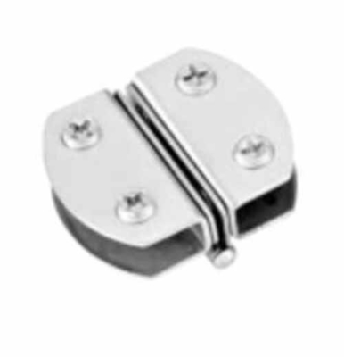 Sillón de cristal de aleación de aluminio de doble lado ajustable soporte de soporte de 180 grados
